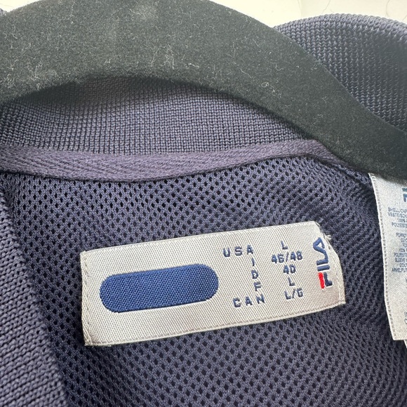 Fila vintage navy jacket - Picture 2 of 2